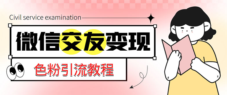 （5273期）微信交友变现项目，吸引全网LSP男粉精准变现，小白也能轻松上手，日入500+